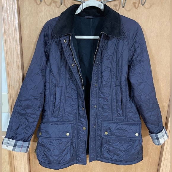 BARBOUR-Beadnell Polarquilt - Navy - Picture 3 of 8